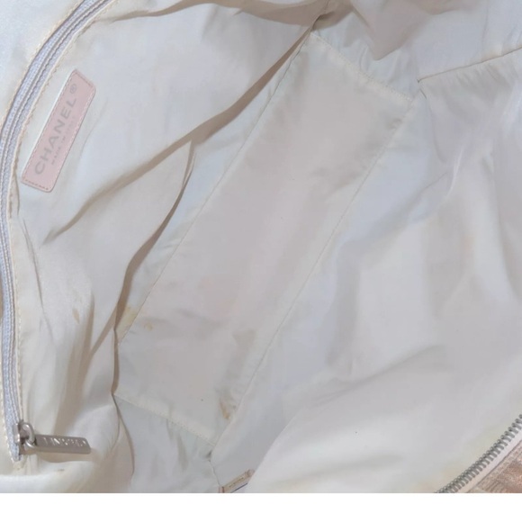 Chanel Tote bag travel line GM Pink White Tote Bag 💝 - Picture 9 of 16